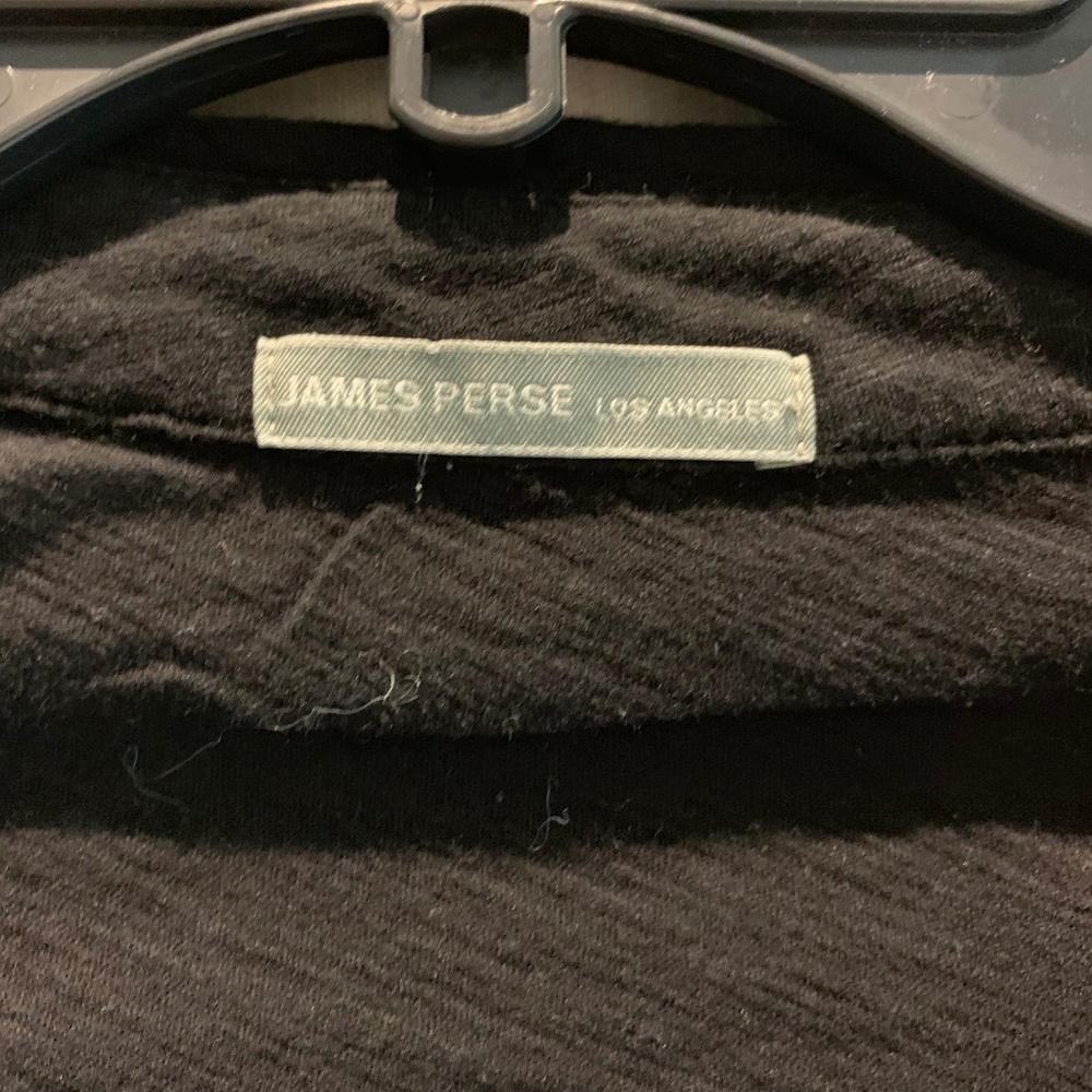 James Perse Button-Down Black Blouse - image 5